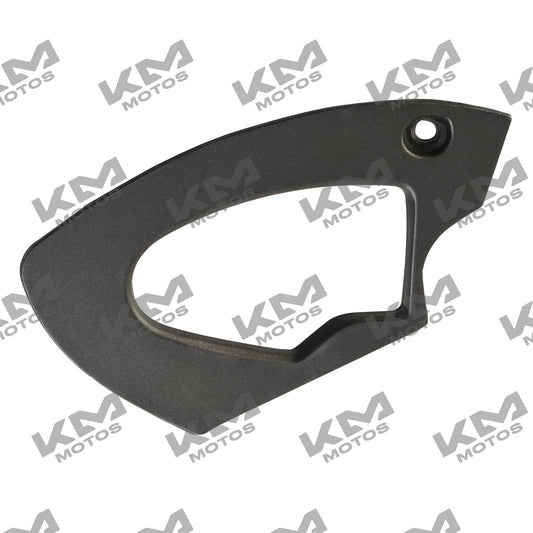 Cubierta de manubrio izquierdo para DS150 y XS150 en negro, parte del sistema de chasis original de Italika.