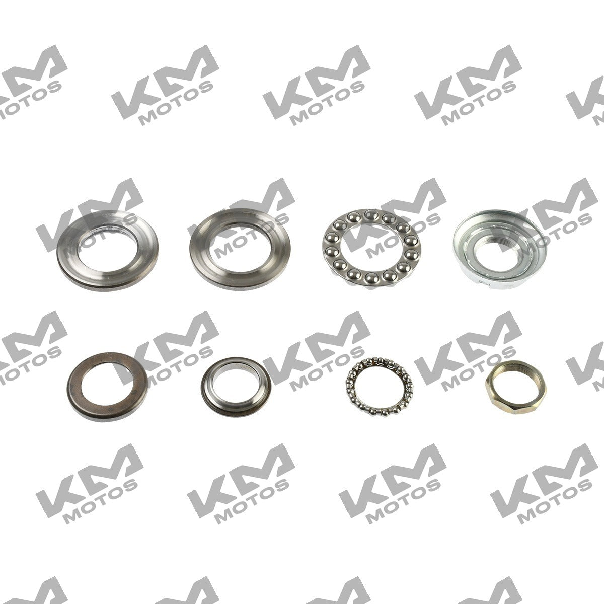 Baleros de dirección Italika DS150, GS150, GTS175, XS150, GTS175, sistema de suspensión, pieza original.