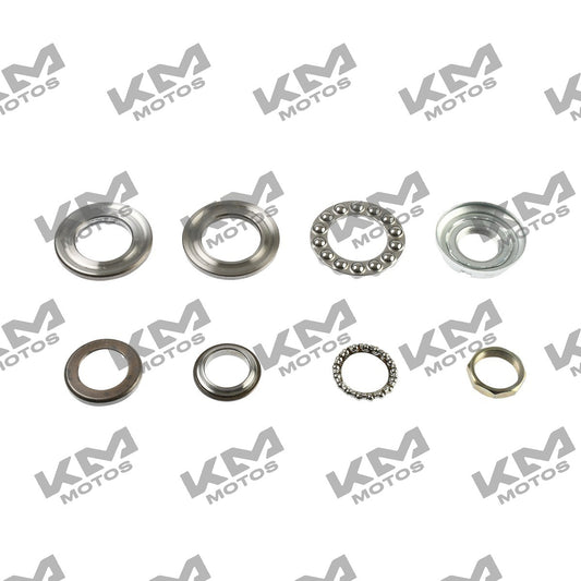 Baleros de dirección Italika DS150, GS150, GTS175, XS150, GTS175, sistema de suspensión, pieza original.
