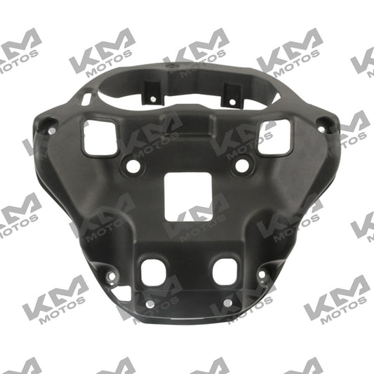 Soporte de faro 125z Italika, sistema de chasis original, parte para motocicleta Italika, componente de estructura del faro.