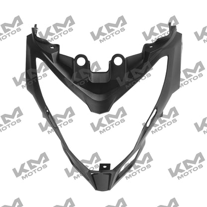 Carena original para faro FT200 y DT200 Sport, color negro, diseñada para protección y estilo en motocicletas.