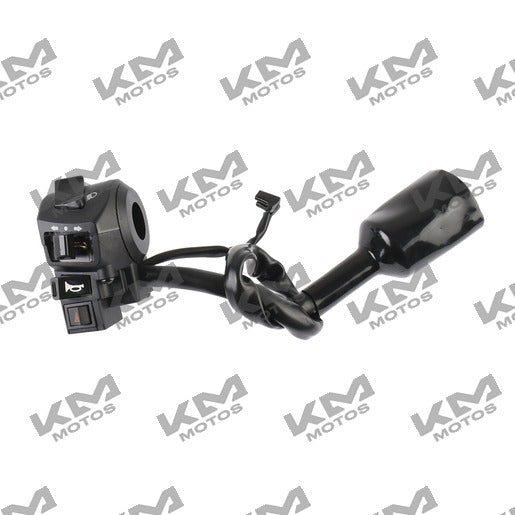 Conjunto de mando izquierdo para sistema eléctrico Dm150 Italika, pieza original para motocicleta Italika.