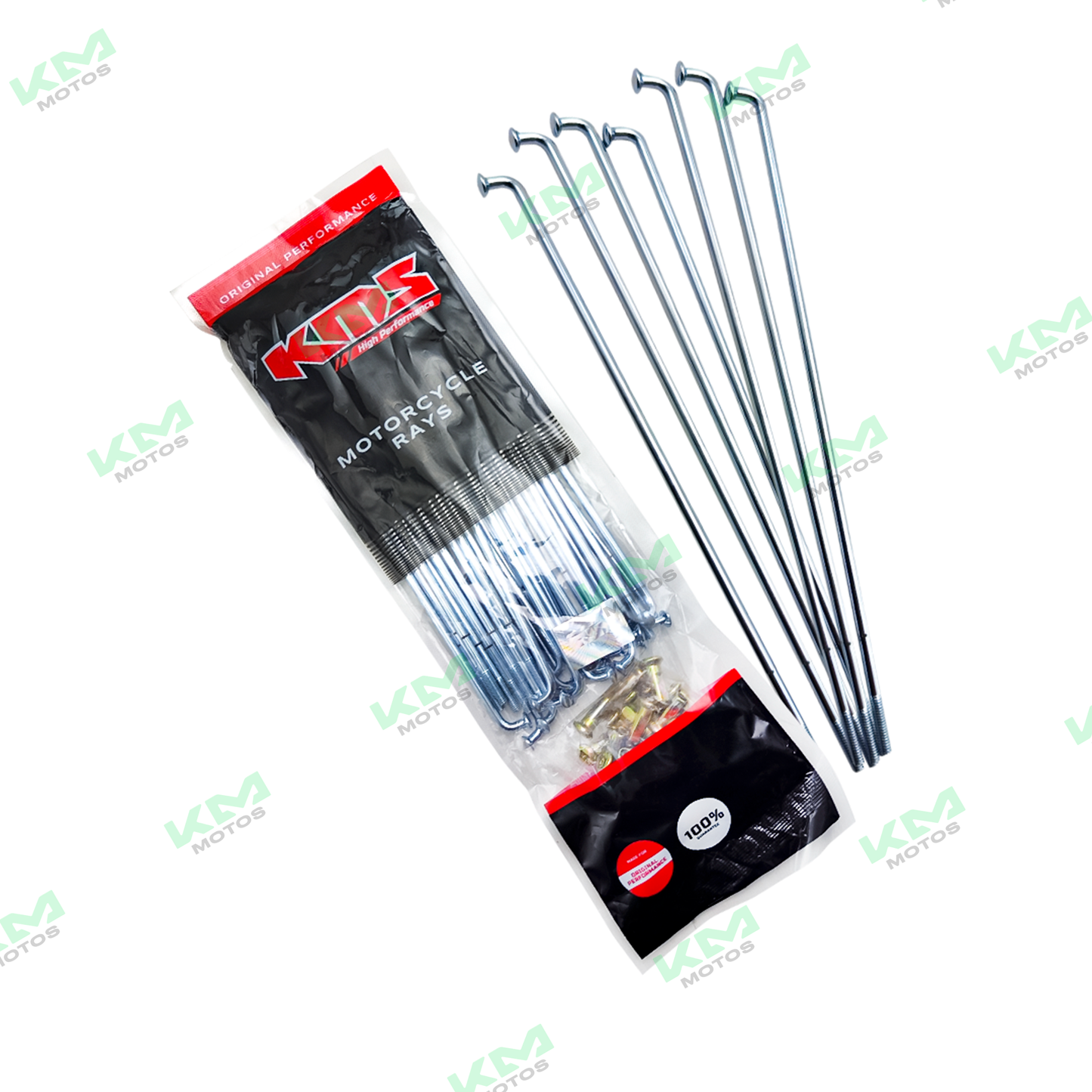 Kit de rayos Universal para XM200, componentes de rayos de alta calidad en imagen.