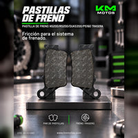 PASTILLA DE FRENO NS200/RS200/DUKE200/PS160 TRASERA