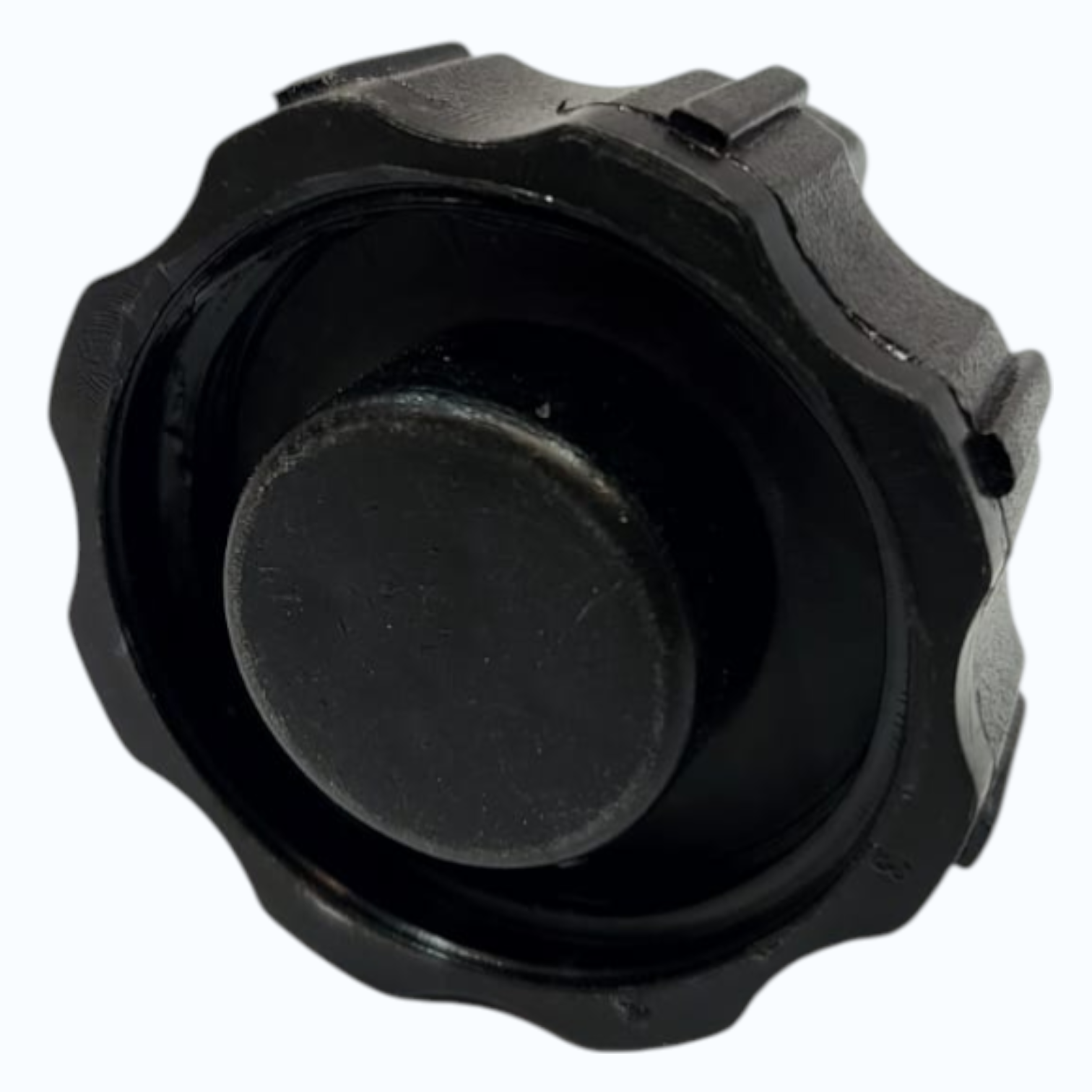 Tapón de tanque de gasolina Torito 205 FL 2012 de KMMOTOSHN, en color negro, muestra el tapón de gasolina para motocicleta.