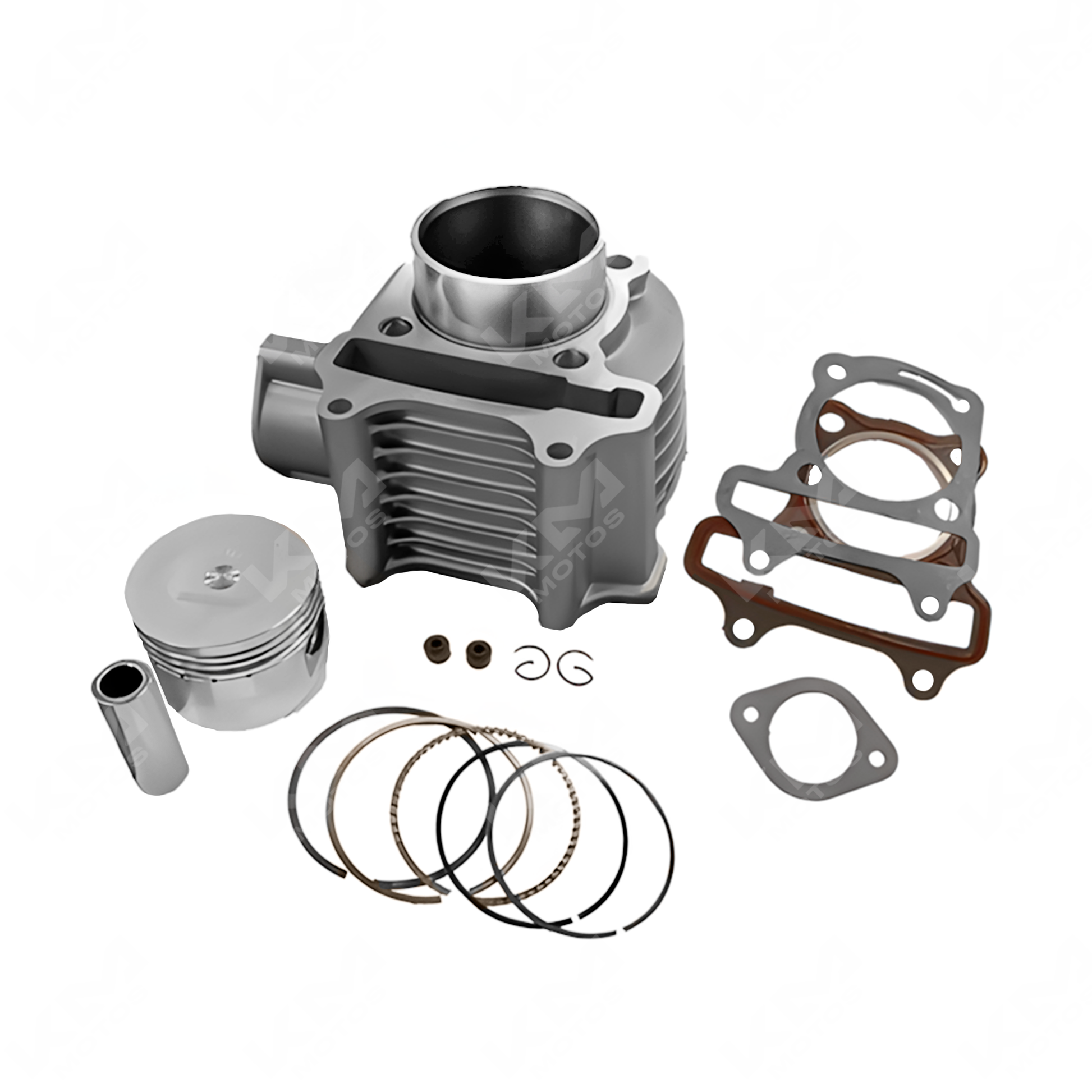 Kit de cilindro para motor GY6 125CC de la marca ORIGINAL, con componentes visibles en la imagen.