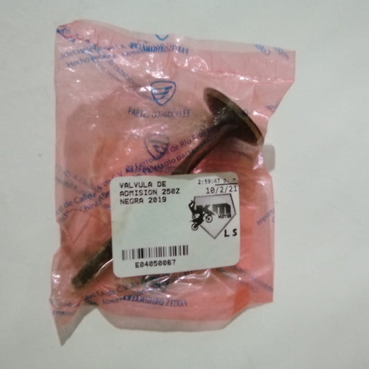 VALVULAS DE ADMICION Y ESCAPE ZX250R/GXT250R/GSR4/250Z