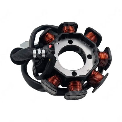 Bobina de magneto ESTATOR FT150 GT grafito para motores DM150 y FT125TS, componente original de alta calidad
