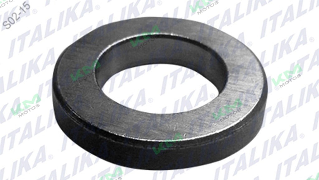 Arandela original Italika Zdm200 de 20x6.5x34 para sistema de motor, imagen de la pieza E09050001.