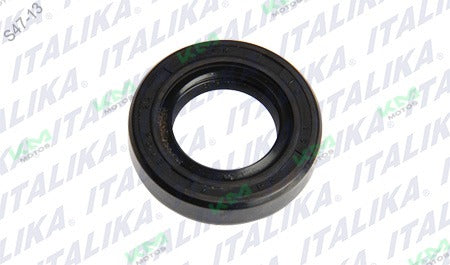 Sello de aceite original Italika para sistema de motor, tamaño 16x28x7, modelo Rt180/ft180/ft200/dm125, imagen E10030056.