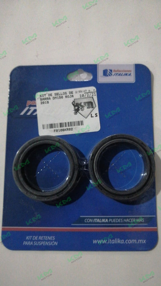 Kit De Sellos De Barra Dm150 Italika (Original F0106KR02)