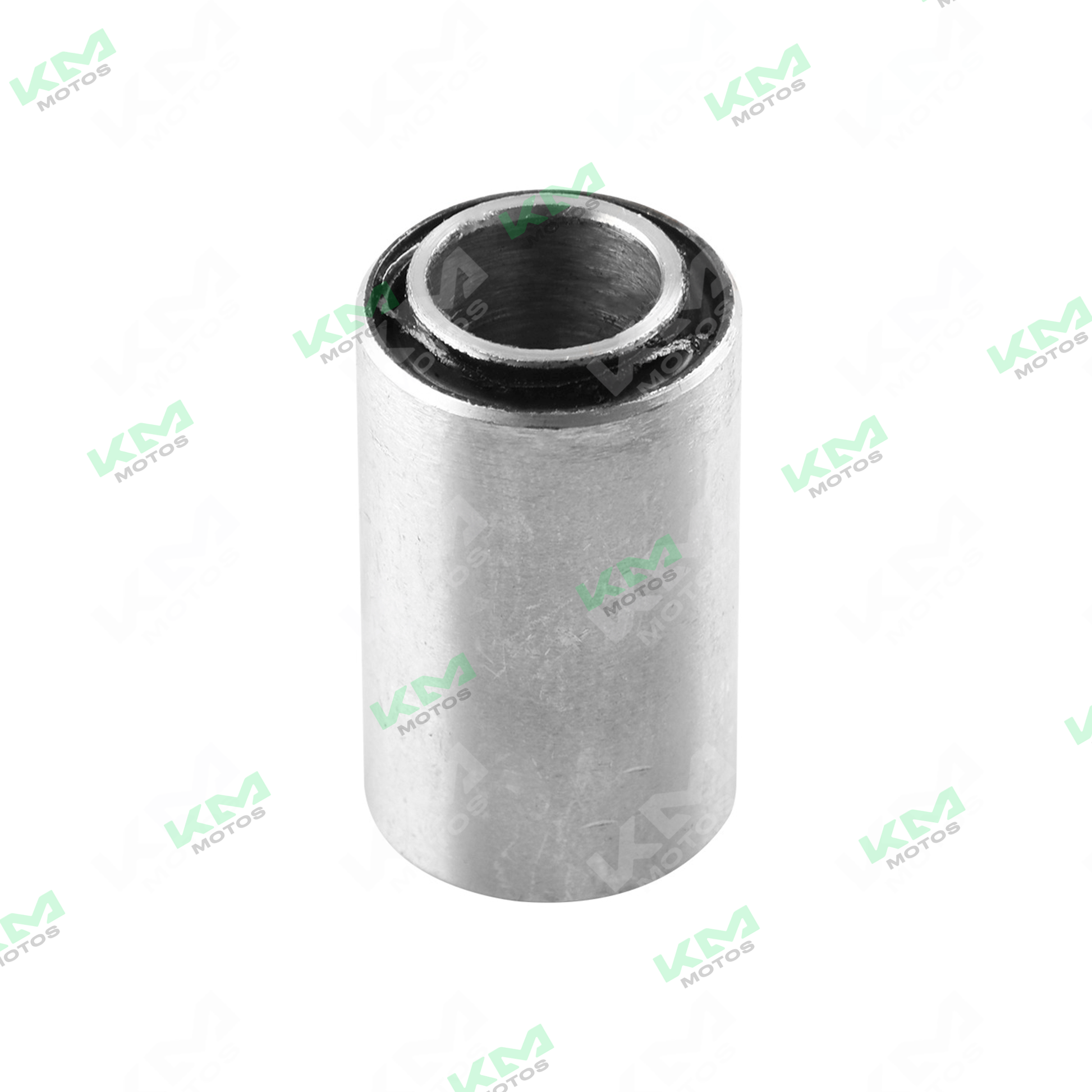 Buje de eje de horquilla trasera para Yamaha 250ZIII, componente de tijera de marca Universal, en color metálico.