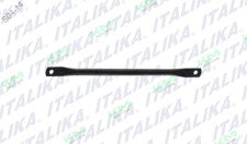 Brazo tope de freno trasero para Italika 250z, pieza original F02010156, en color negro y en buen estado.