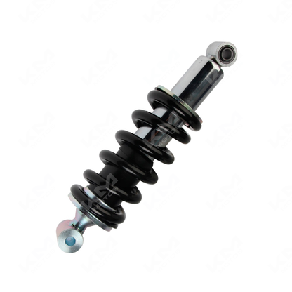 Amortiguador trasero negro ORIGINAL para DM150, componente de suspensión resistente y duradero para motocicleta.