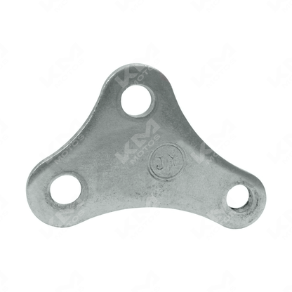 Placa de suspensión del eje DM150 ORIGINAL, pieza mecánica para reparación de vehículos, muestra la placa en un entorno técnico
