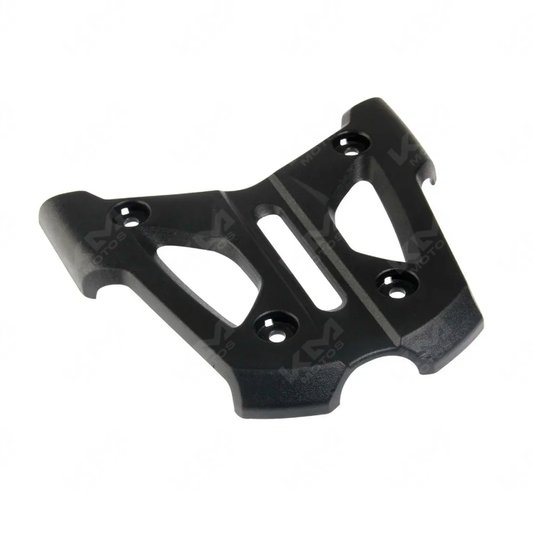 Cubierta decorativa negra de 250Z para accesorios de motos KM Motos, con diseño resistente y compacto.