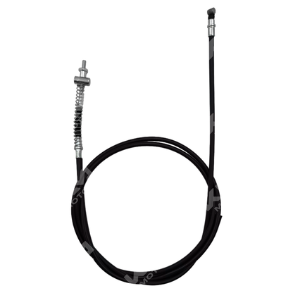 Cable de freno trasero KM Motos para DS150, GS150, GTS175, XS150, en color negro, con componentes LED visibles.