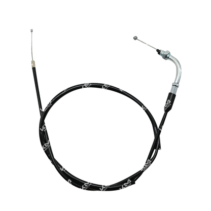 Cable de acelerador KM Motos FT125, XFT125, FT125 New Sport, Clásica y FT125TS, visible en la imagen con detalles.