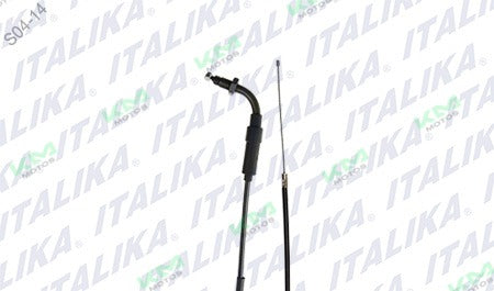 Cable de acelerador original Italika 250Z, sistema de control para motocicleta, parte F04030155, con conectores y cable flexible