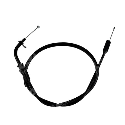 Cable de acelerador ATV200 naranja de la marca ORIGINAL, visible en la imagen con conexión y revestimiento naranja.