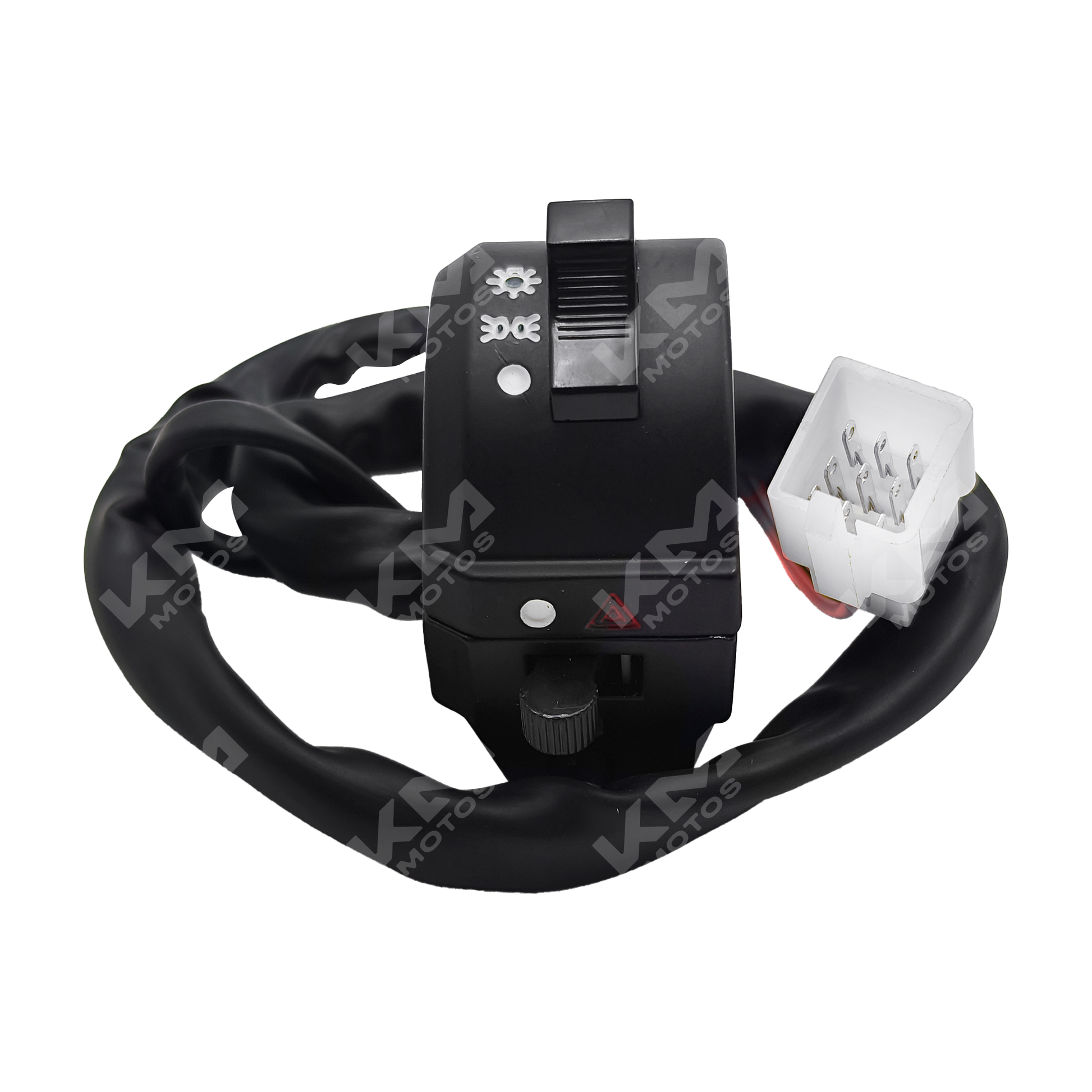 CONJUNTO DE MANDO DERECHO FT125 CLASICA/FT125 NEW SPORT/FT125TS - KMMOTOSHN