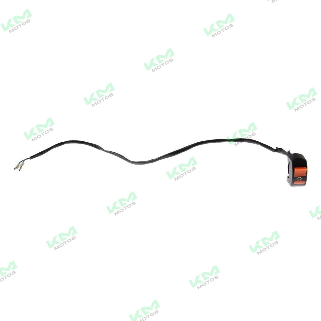 Cortacorriente suspendido Zdm200 Hi Italika, sistema eléctrico original, visible en la imagen con componentes eléctricos.