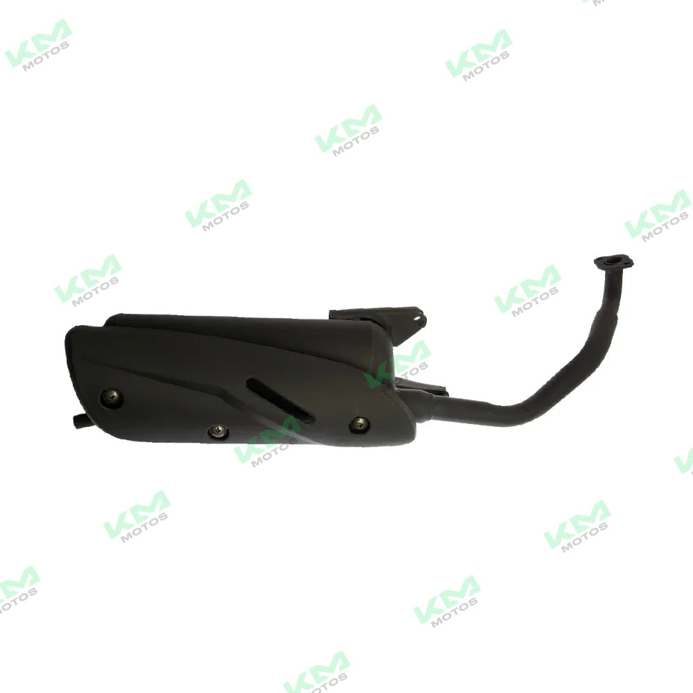 Sistema de chasis negro para motocicleta Italika CS125 XS125 LED, modelo F07010063, con componentes originales.