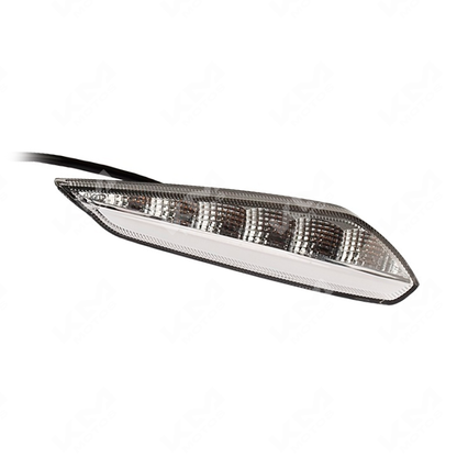 Lámpara delantera izquierda LED 125Z de la marca ORIGINAL, vista en primer plano con foco en el componente de luces.