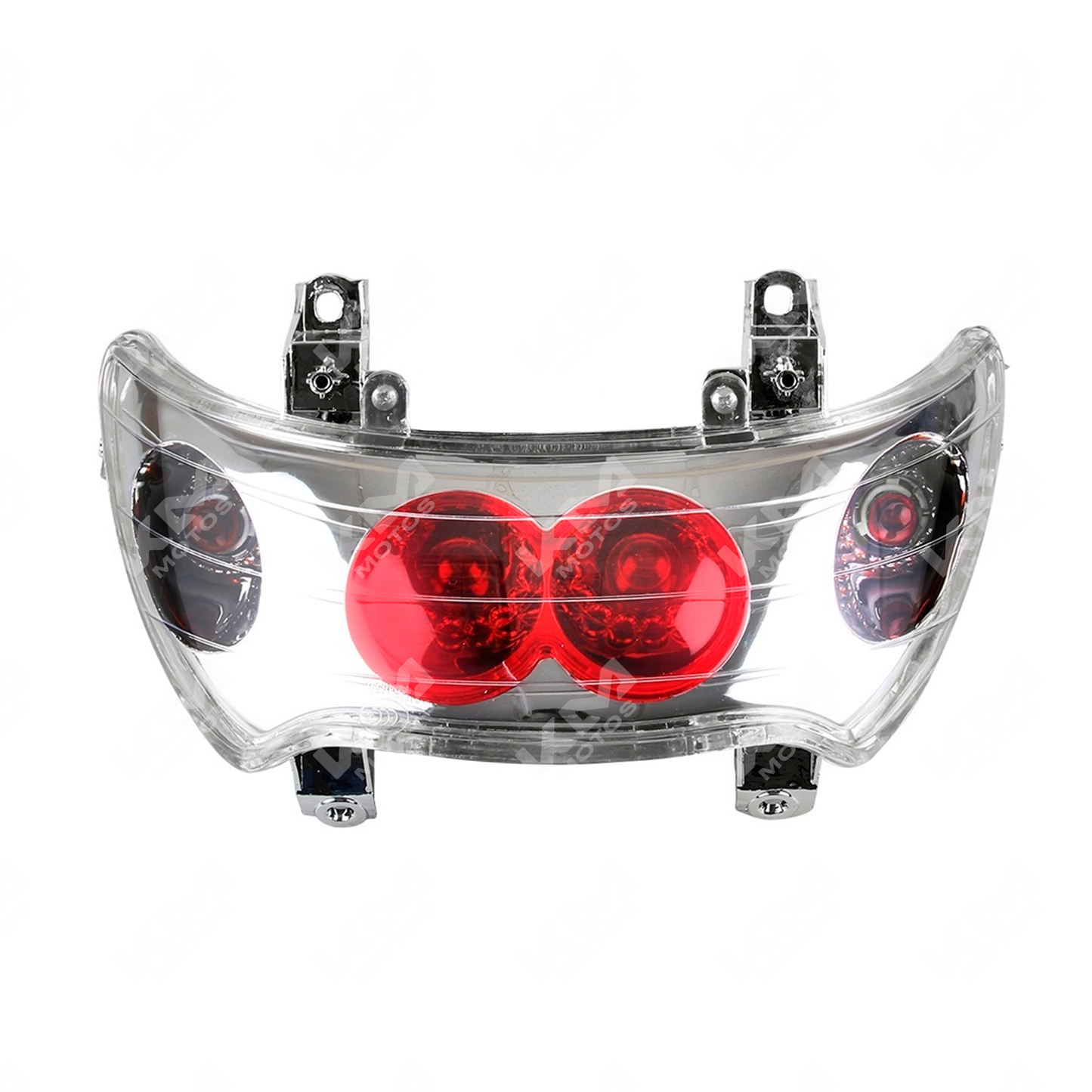 Conjunto de stop LED ORIGINAL CS125/XS125, luces de freno traseras con diseño compacto y brillante en color rojo.