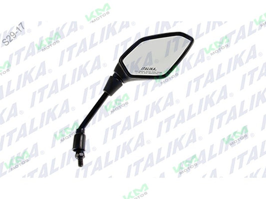 Retrovisor Der Con Logo Y Leyenda Vort-x 200 Italika (Original F10010227)
