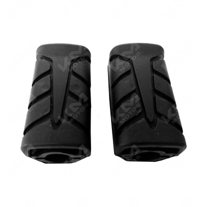 Hule de estribo trasero ORIGINAL para motocicleta 125Z, material resistente y ajuste perfecto en la imagen.