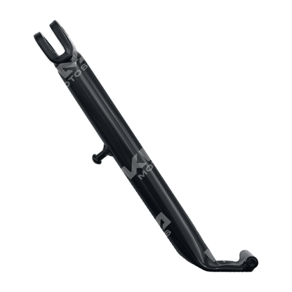 Pata lateral para motocicleta KM Motos modelo FT150S/FT125TS, parte de la estructura de soporte lateral.