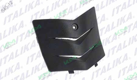 Cubierta plástica original Italika para sistemas de chasis GS150 GTS175 LED, compatible con modelos GTS175 y GS150.