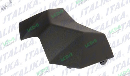 Cubierta superior de faro negra grafito para Italika FT150 GT, sistema de chasis, parte original F12010135.