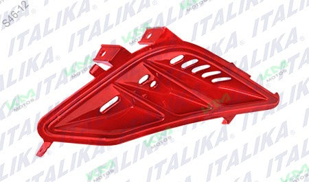 Placa De Ventilacion Izq Roja Gs150 Italika (Original F13010503)