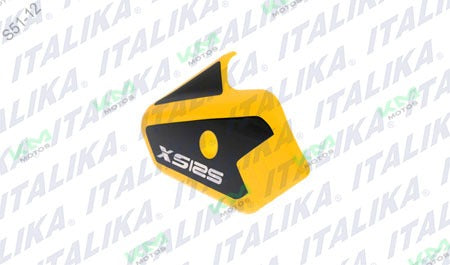 Cubierta de horquilla izquierda amarilla para italika XS125, sistema de chasis original F13010542