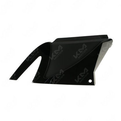Cubierta izquierda de tanque negro brillante para FT200 AM, plásticos originales, resistente y de alta calidad.