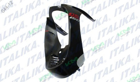 Sistema de chasis negro y rojo para ITALIKA DS150, modelo F13010750, resistente y de alta calidad.