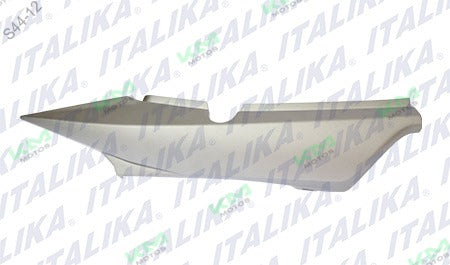 Cubierta de cola derecha para sistema de chasis Italika GT Grafito para F150 Gt, original, en color grafito.