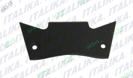 Cubierta trasera negra para sistema de chasis FT180/FT200 de Italika, modelo original F13010842.