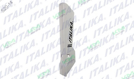 Cubierta de amortiguador izquierdo para DM150 Italika, parte de sistema de suspensión, modelo F13010948.