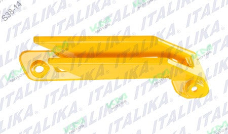 Soporte de cubierta del lado derecho del tanque amarillo para motos Italika FT200, sistema de chasis original F13011147
