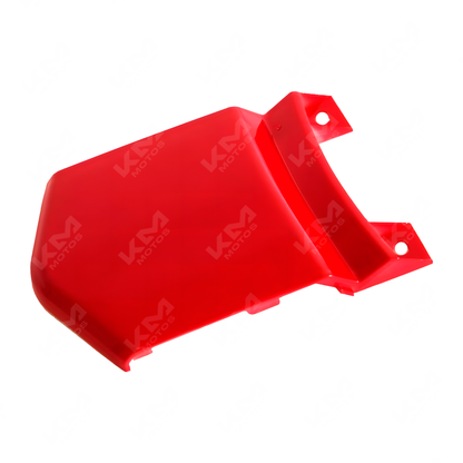 Cubierta de stop roja original para 125Z, plásticos resistentes, con acabado en color rojo brillante y diseño compacto.