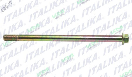 Cubierta de tanque izquierda para motocicleta Italika ZDM200 en verde y negro, parte del sistema de chasis.