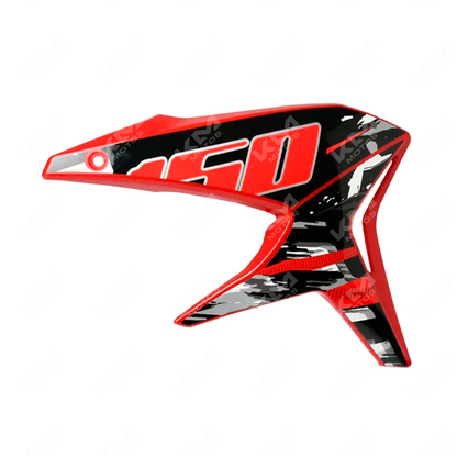 Cubierta de tanque de color negro y rojo para DM150 Sport, marca ORIGINAL, con diseño resistente y ajustable.