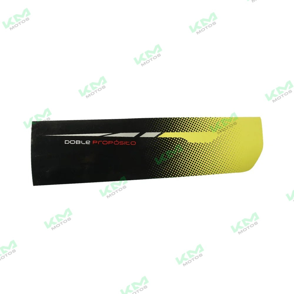 Etiqueta Cubierta Amortiguador Izq Dm200 Italika (Original F13020317)