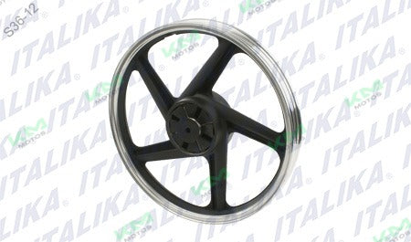 Rin Trasero Aluminio Negro Italika FT125 FT125 Sport XFT125 (Original F15030066)