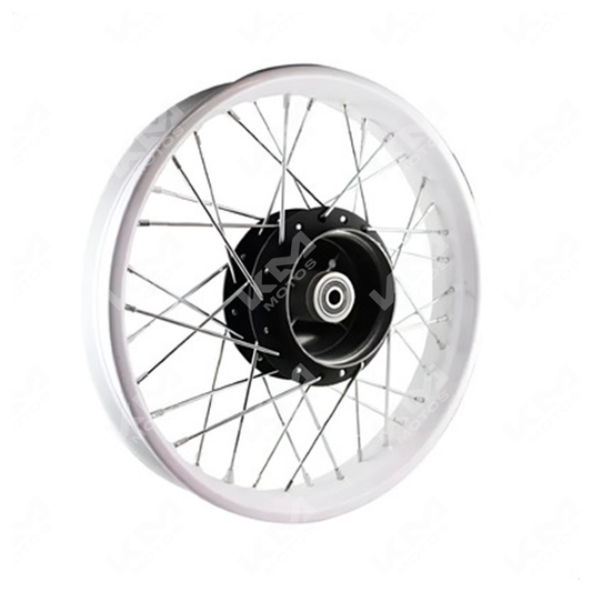 RIN TRASERO BLANCO NEGRO DM150