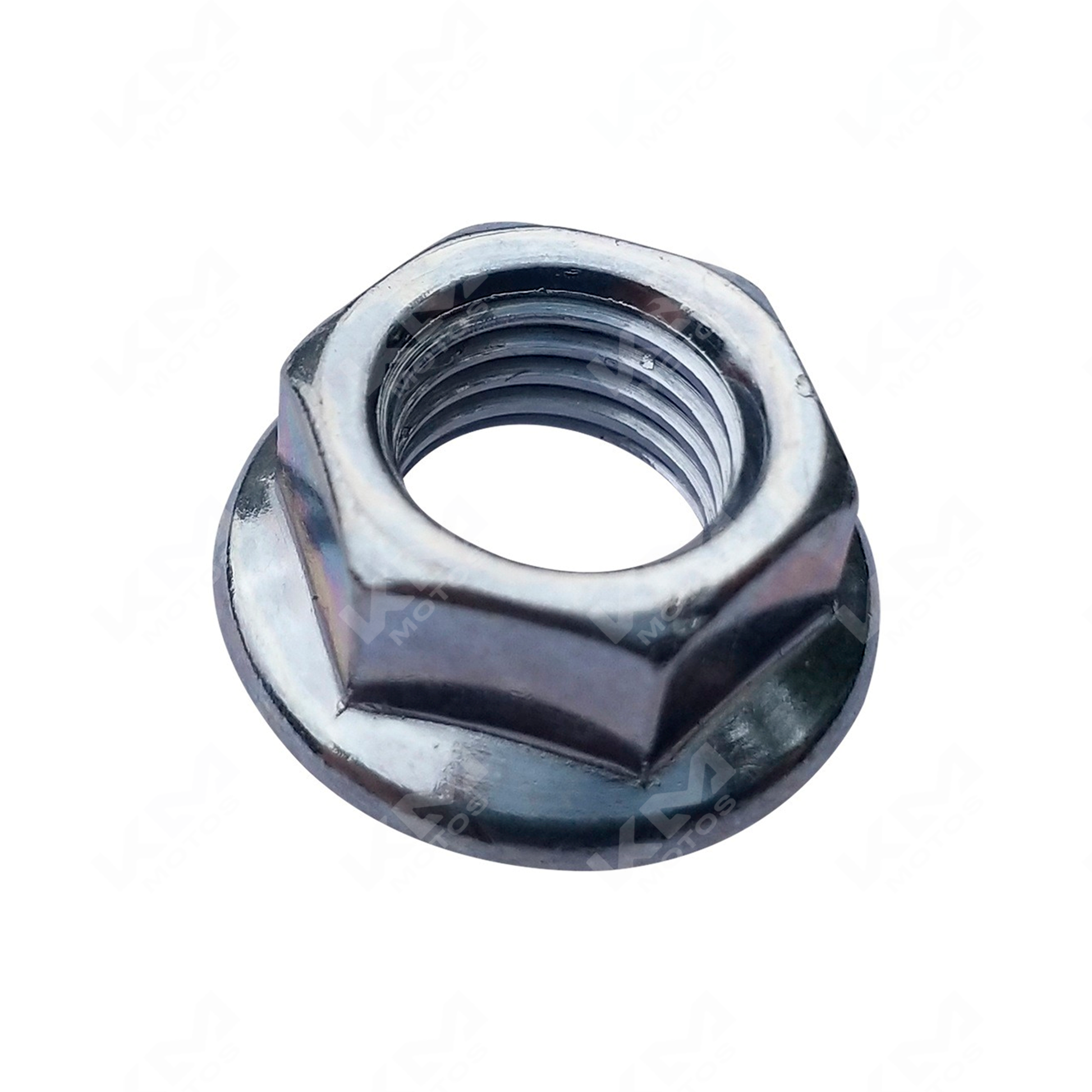 Tuerca de seguridad ORIGINAL ZDM200/DM125 para tornillos, muestra la tuerca metálica resistente en la imagen.