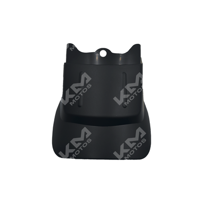 Guardabarros delantero F150 de KM Motos, protección de neumáticos y carrocería en color negro para camioneta.